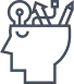 Systems thinker icon
